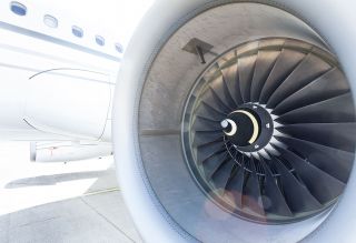 A319 Engine Cloeseup